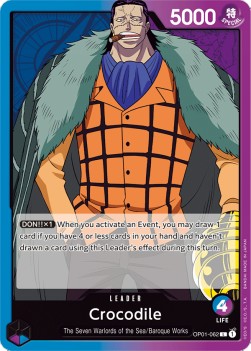 Crocodile (OP01-062) (V.1) (Romance Dawn)