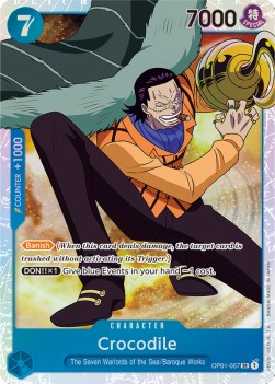 Crocodile (OP01-067) (V.1) (Romance Dawn)