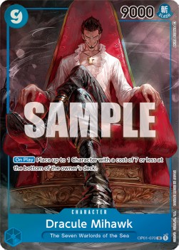 Dracule Mihawk (OP01-070) (V.2) (Romance Dawn)