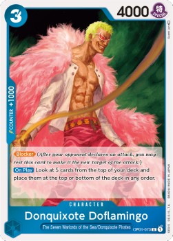 Donquixote Doflamingo (OP01-073) (V.1) (Romance Dawn)
