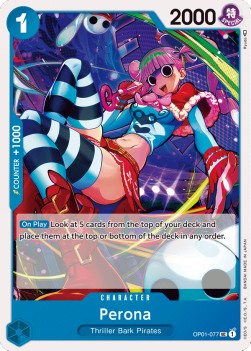 Perona (OP01-077) (V.1) (Romance Dawn)