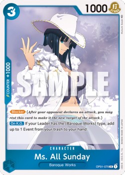 Ms. All Sunday (OP01-079) (Romance Dawn)