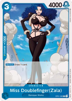 Miss Doublefinger(Zala) (OP01-080) (Romance Dawn)