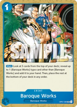 Baroque Works (OP01-090) (Romance Dawn)