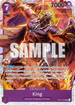 King (OP01-096) (V.1) (Romance Dawn)