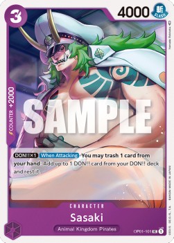 Sasaki (OP01-101) (Romance Dawn)