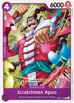 Scratchmen Apoo (OP01-103) (Romance Dawn)