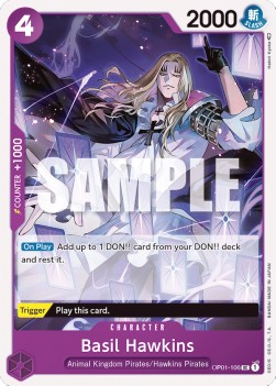 Basil Hawkins (OP01-106) (Romance Dawn)