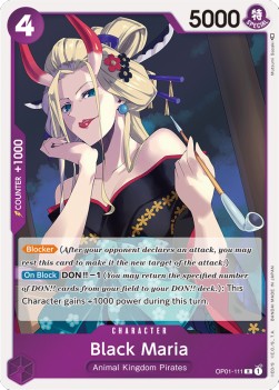 Black Maria (OP01-111) (Romance Dawn)