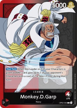 Monkey.D.Garp (OP02-002) (V.1) (Paramount War)