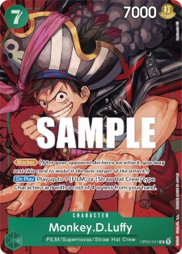Monkey.D.Luffy (OP02-041) (V.2) (Paramount War)