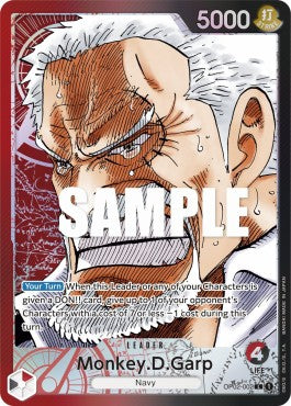Monkey.D.Garp (OP02-002) (V.2) (Paramount War)