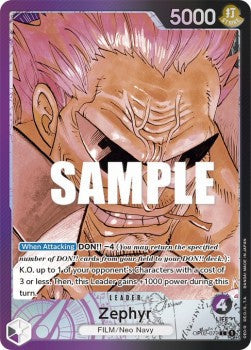 Zephyr (OP02-072) (V.2) (Paramount War)