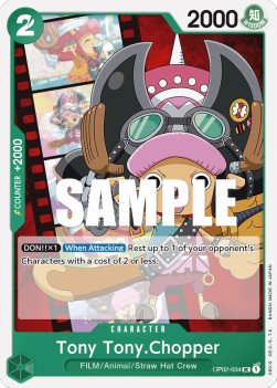 Tony Tony.Chopper (OP02-034) (Paramount War)
