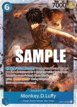 Monkey.D.Luffy (OP02-062) (V.1) (Paramount War)