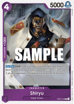 Shiryu (OP02-076) (Paramount War)
