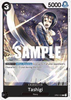 Tashigi (OP02-105) (V.1) (Paramount War)