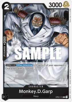 Monkey.D.Garp (OP02-115) (V.1) (Paramount War)