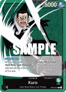 Kuro (OP03-021) (V.1) (Pillars of Strength)