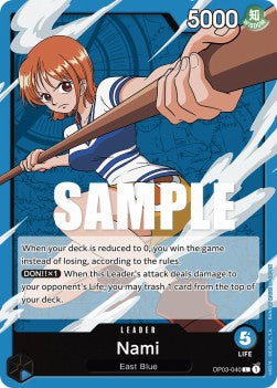 Nami (OP03-040) (V.1) (Pillars of Strength)