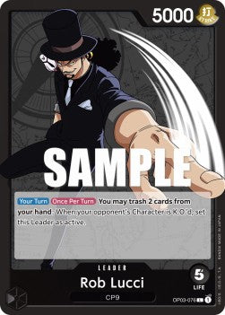 Rob Lucci (OP03-076) (V.1) (Pillars of Strength)