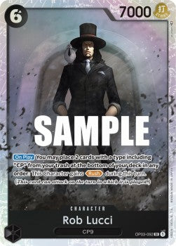 Rob Lucci (OP03-092) (V.1) (Pillars of Strength)