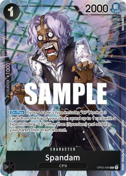 Spandam (OP03-086) (V.2) (Pillars of Strength)