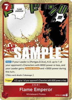 Flame Emperor (OP03-016) (Pillars of Strength)