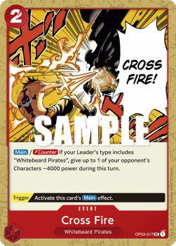 Cross Fire (OP03-017) (Pillars of Strength)