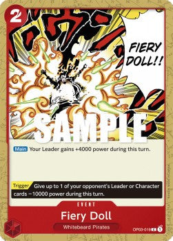 Fiery Doll (OP03-019) (Pillars of Strength)