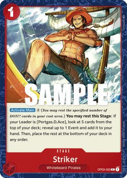 Striker (OP03-020) (Pillars of Strength)