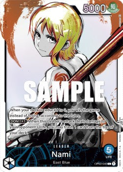 Nami (OP03-040) (V.2) (Pillars of Strength)