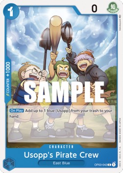 Usopp's Pirate Crew (OP03-042) (Pillars of Strength)
