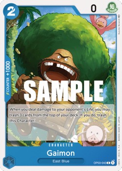 Gaimon (OP03-043) (Pillars of Strength)