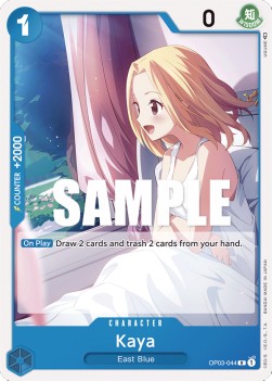 Kaya (OP03-044) (Pillars of Strength)
