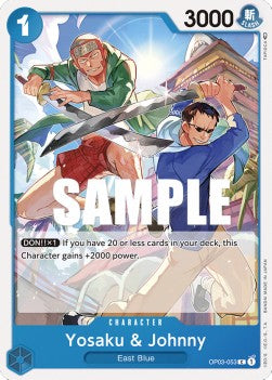 Yosaku & Johnny (OP03-053) (Pillars of Strength)
