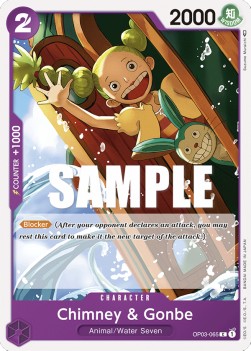 Chimney & Gonbe (OP03-065) (Pillars of Strength)