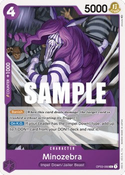 Minozebra (OP03-068) (Pillars of Strength)
