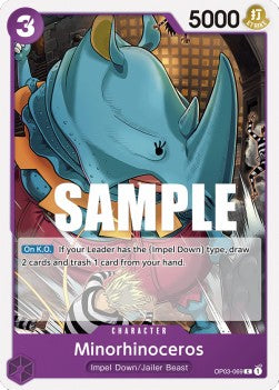 Minorhinoceros (OP03-069) (Pillars of Strength)