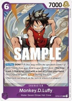 Monkey.D.Luffy (OP03-070) (Pillars of Strength)