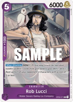 Rob Lucci (OP03-071) (Pillars of Strength)