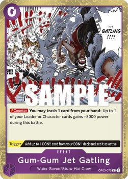 Gum-Gum Jet Gatling (OP03-072) (Pillars of Strength)