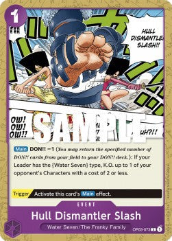 Hull Dismantler Slash (OP03-073) (Pillars of Strength)
