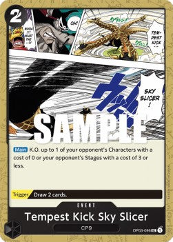 Tempest Kick Sky Slicer (OP03-096) (Pillars of Strength)