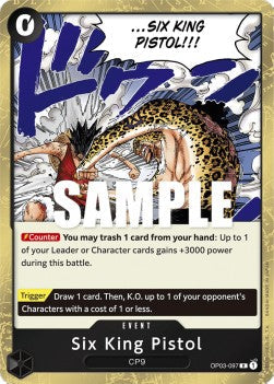 Six King Pistol (OP03-097) (Pillars of Strength)