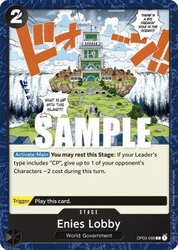Enies Lobby (OP03-098) (Pillars of Strength)