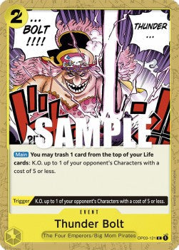 Thunder Bolt (OP03-121) (Pillars of Strength)
