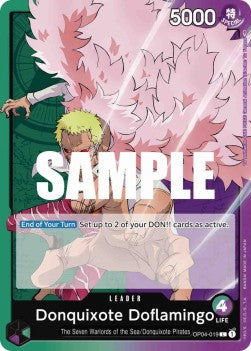 Donquixote Doflamingo (OP04-019) (V.1) (Kingdoms of Intrigue)