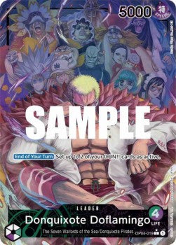 Donquixote Doflamingo (OP04-019) (V.2) (Kingdoms of Intrigue)