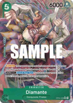 Diamante (OP04-028) (V.2) (Kingdoms of Intrigue)